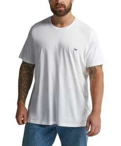 Lee T-Shirt Patch Logo Tee in Weiß