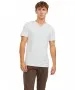 Herren Shirt Split Neck Tee von Jack & Jones in Cloud Dancer