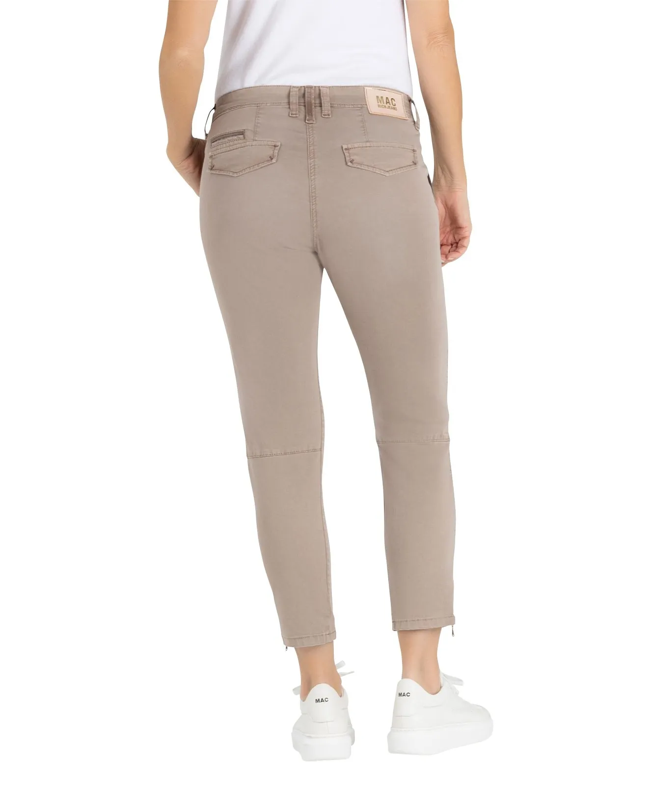 Damen Hose Rich Cargo von MAC in Oxide Brown
