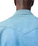 Herren Hemd Western Shirt von Wrangler in Mid Light Wash