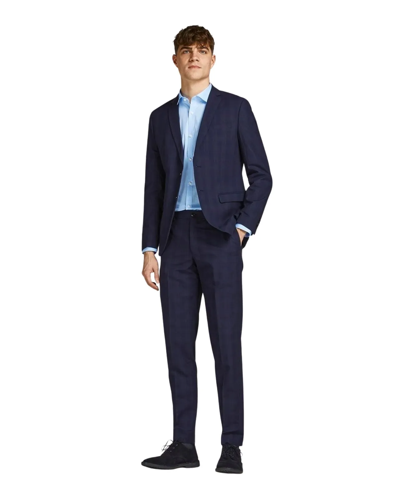 Herren Hemd Parma von Jack & Jones in Cashmere Blue