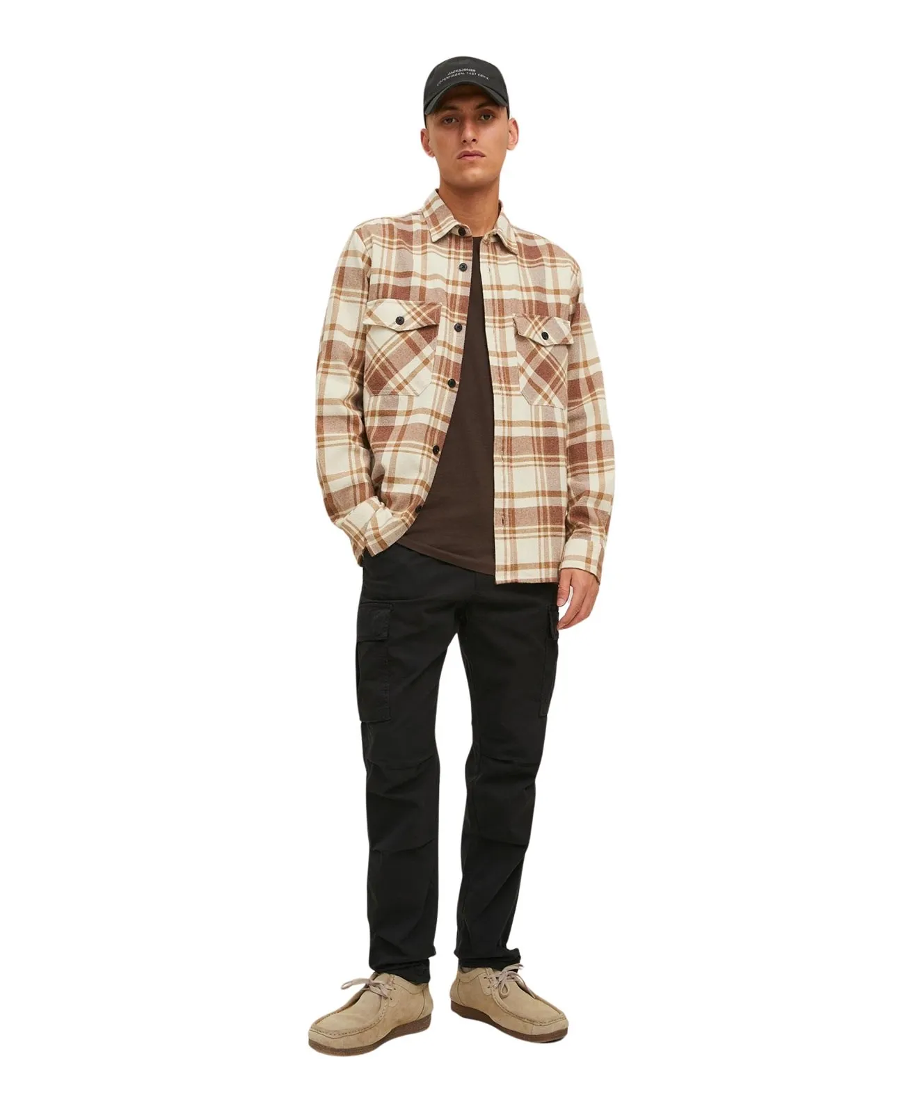 Herren Hose Stace Trucker von Jack & Jones in Black