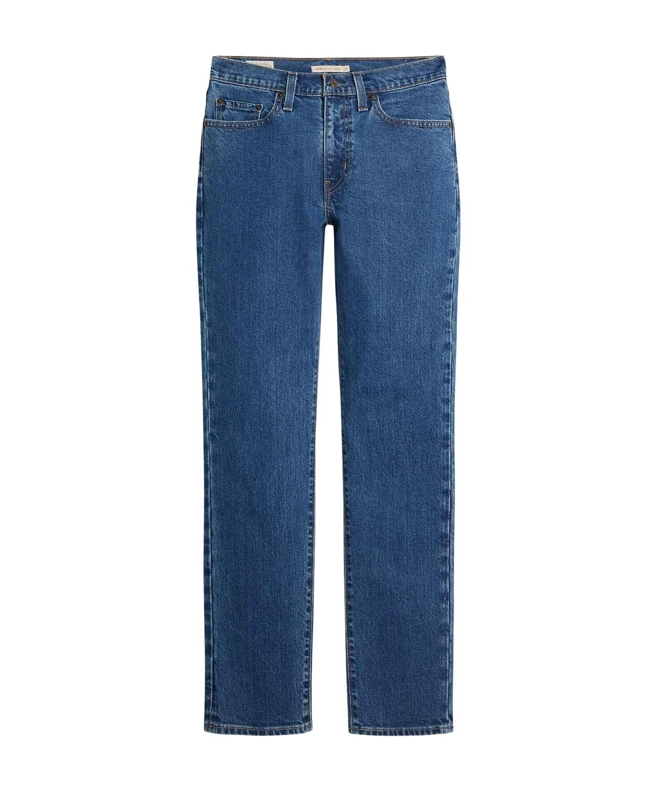 Damen Jeans 724 High Rise Straight von Levis in Mosey Mid Stone