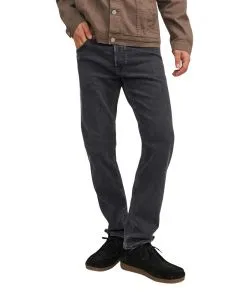 Jack & Jones Mike Jeans Loose Fit in verwaschenem Schwarz