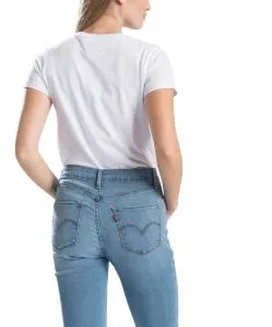 Levi's T-Shirt in Weiß mit kleinem Logo-Print