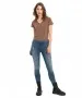 Damen Jeans Alan von Cross in Smoked Blue Destroyed