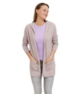 Vero Moda Damen Oversize Cardigan Doffy in Woodrose