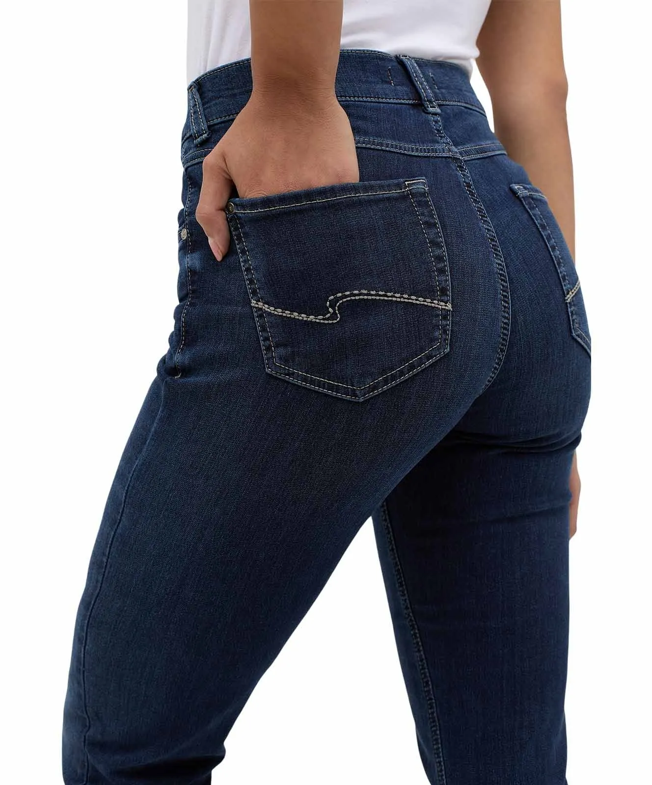 Damen Jeans Cici von Angels in Night Blue Used
