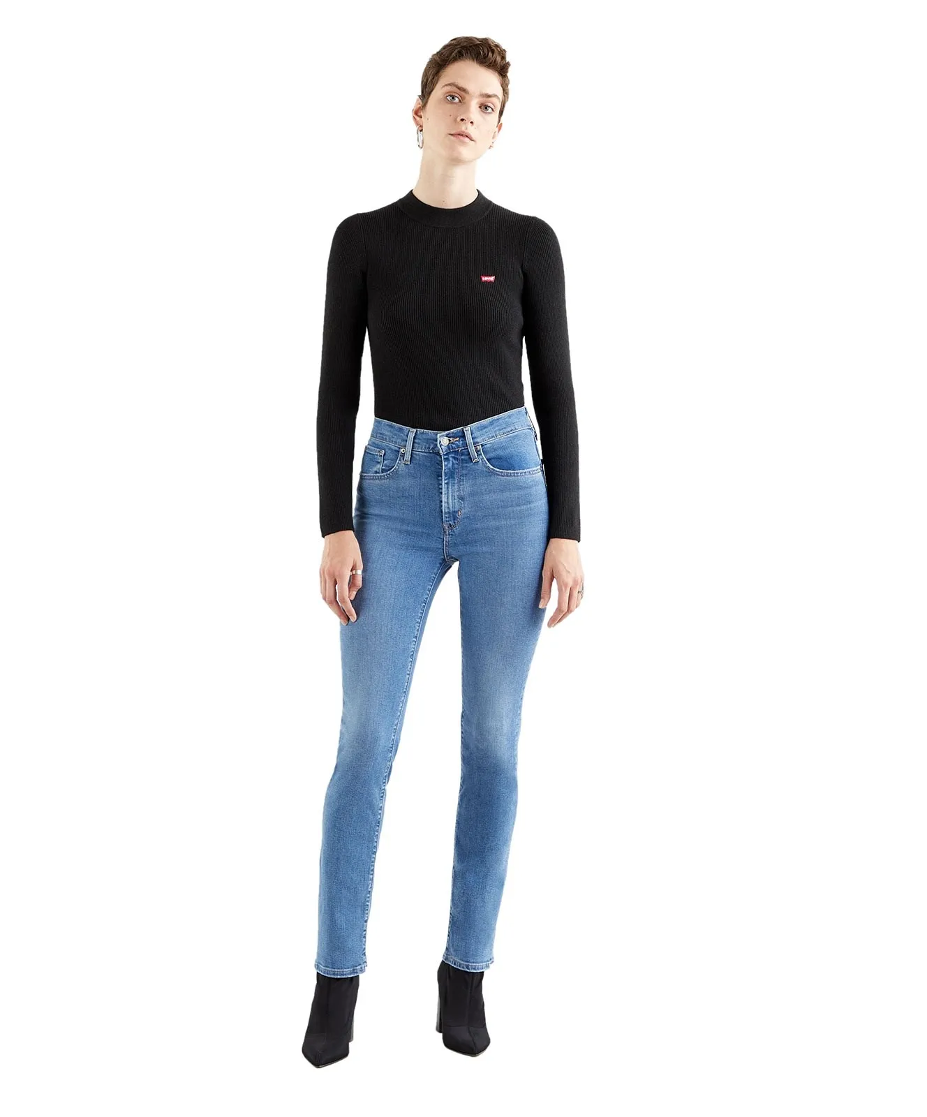 Damen Jeans 724 von Levis in Rio Frost