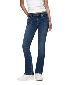 LTB Fallon Jeans in Dunkelblau mit mittelhohem Bund