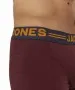 Herren Unterwäsche Lichfield Trunks 3-Pack von Jack & Jones in Burgundy