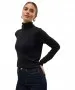 Damen Pullover Iris Rollneck von Vero Moda in Black