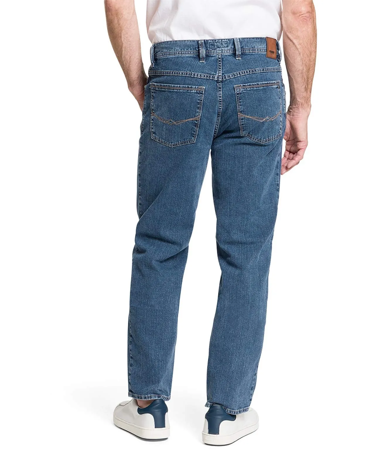 Herren Jeans Peter 1600 von Pioneer in Blue Stonewash