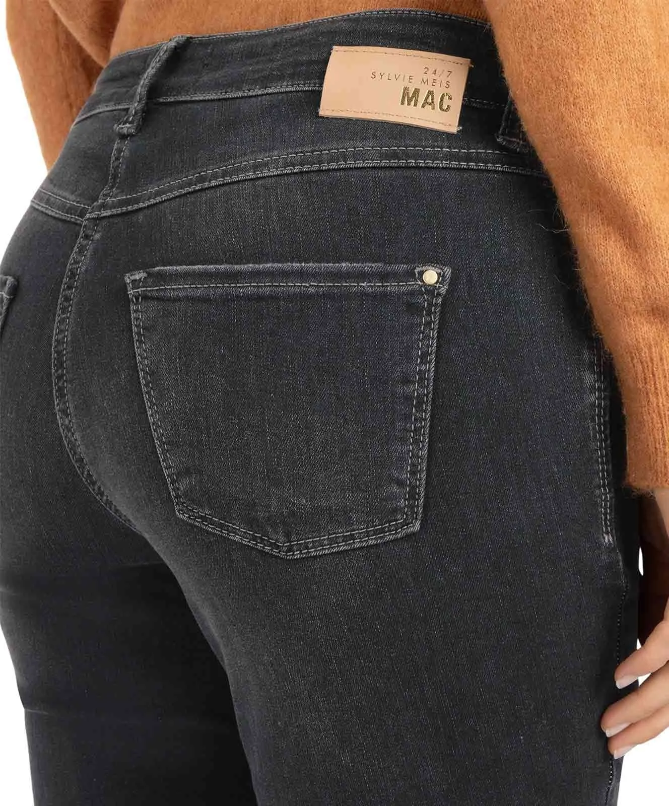 Damen Jeans Dream Skinny Authentic von MAC in Ash Net Wash