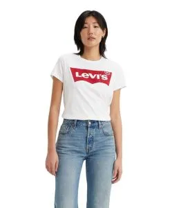 Levi's T-Shirt Tee in weiß mit legendären Batwing