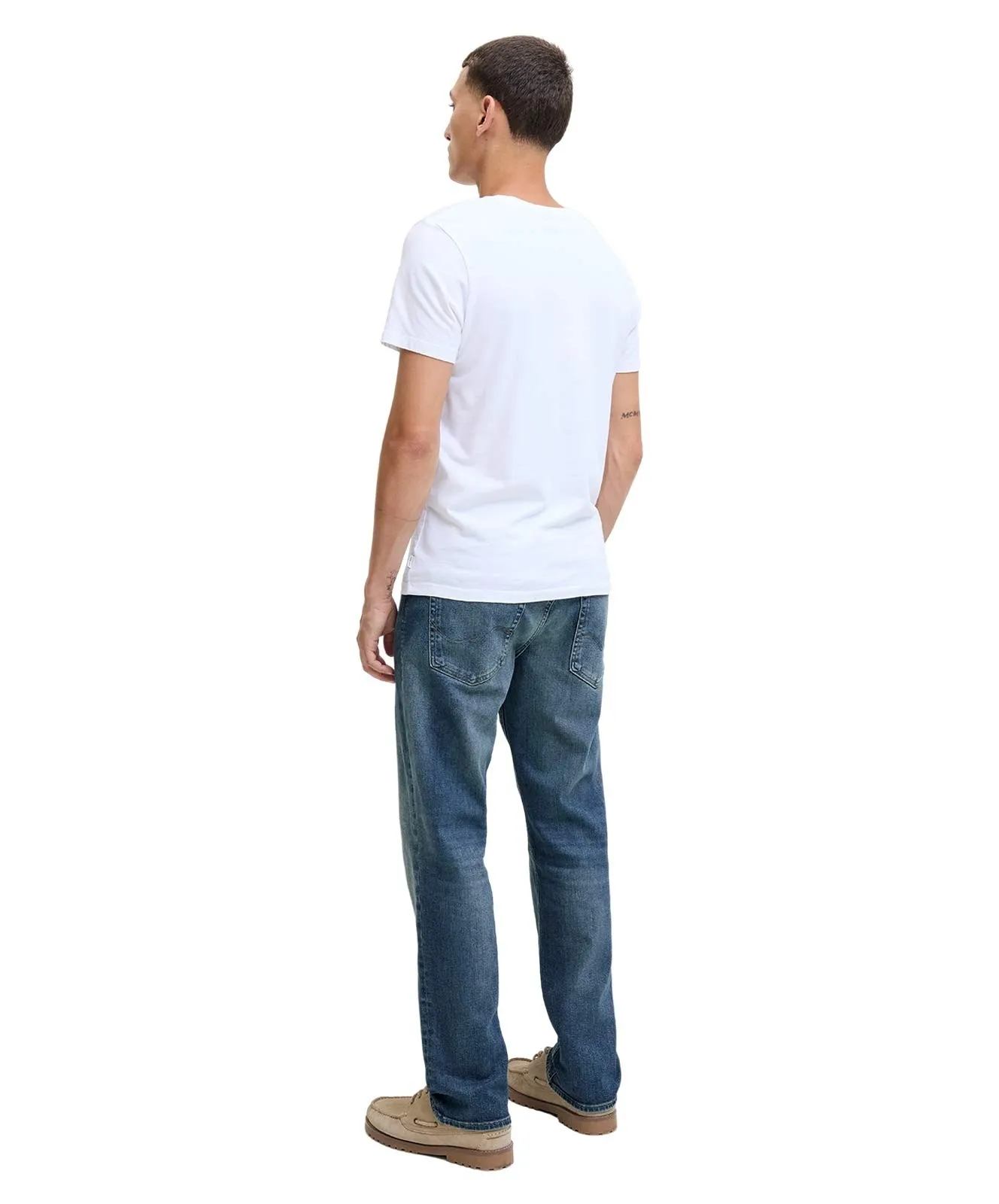 Herren Jeans Clark Original von Jack & Jones in Blue Denim