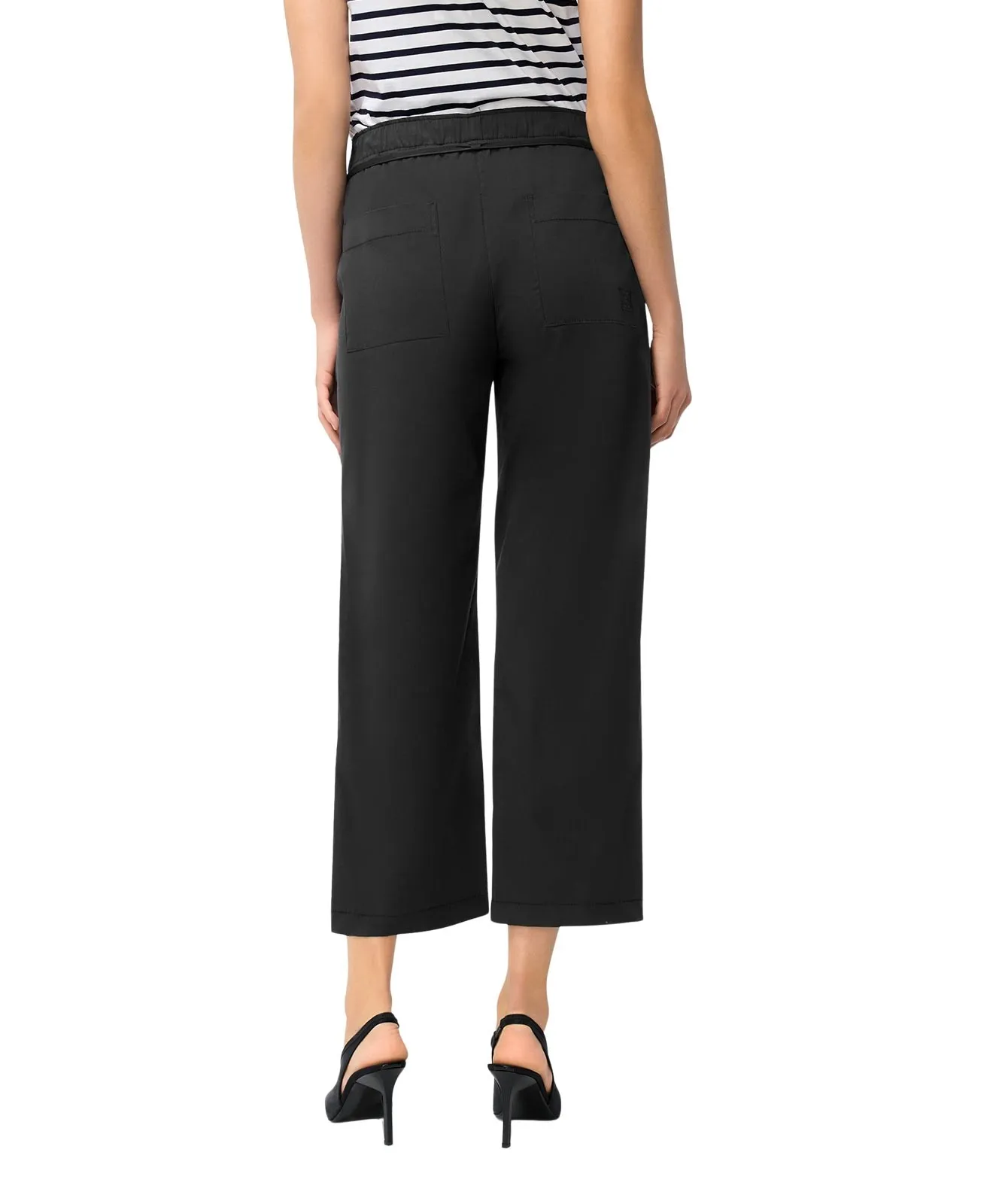Damen Hose Chiara Belt cropped von MAC in Black