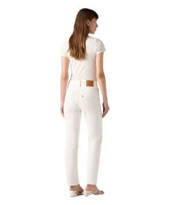 Damen Jeans 724 High Rise von Levis in Cloud Dancer