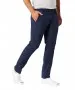 Dockers Alpha - marineblaue Chino hose mit flexiblen Hosenbund - Seite
