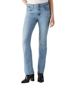Levi's 725 Jeans Bootcut mit High Rise in Hellblau