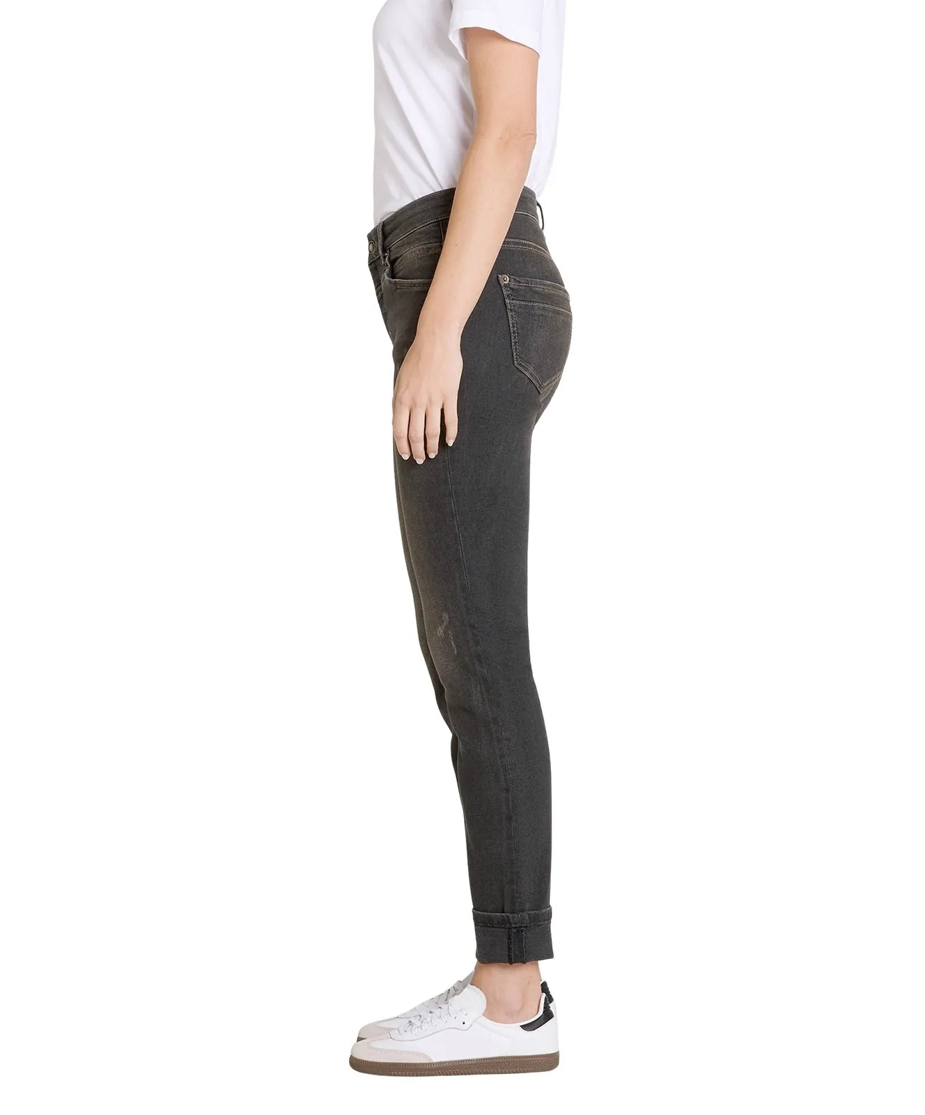 Damen Jeans Rich Slim von MAC in Fancy Brown  Black
