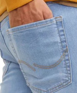 Jack & Jones Glenn Jeans in Hellblau mit Slim Fit