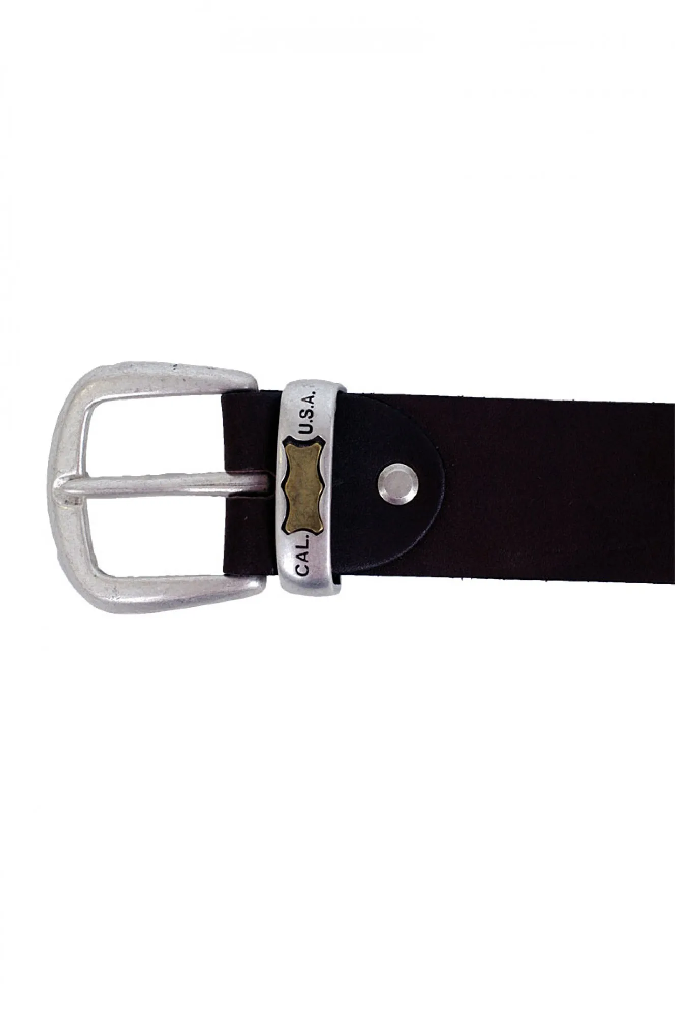 Herren Gürtel 4cm Pull-Up Ledergürtel von Bernd Götz in Dunkelbraun