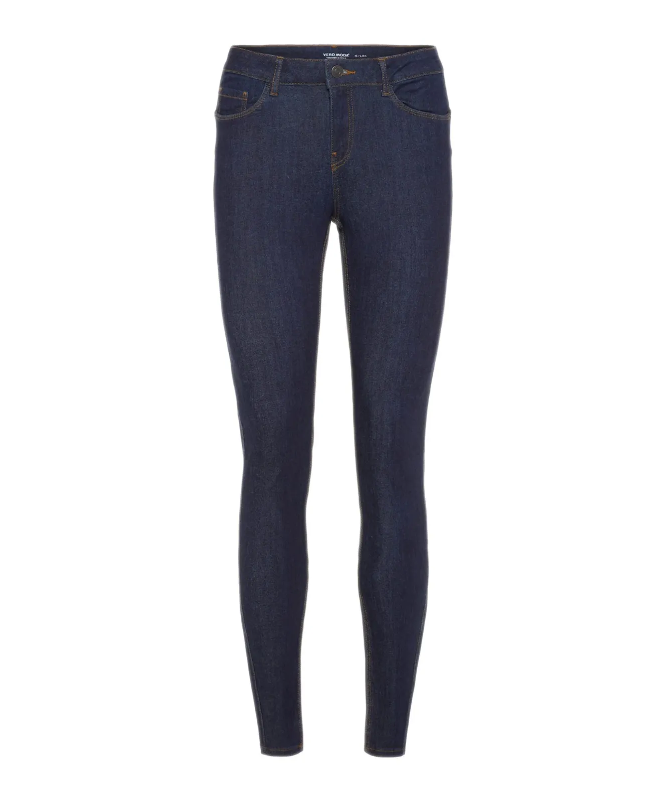 Damen Jeans Seven von Vero Moda in Dark Blue Denim