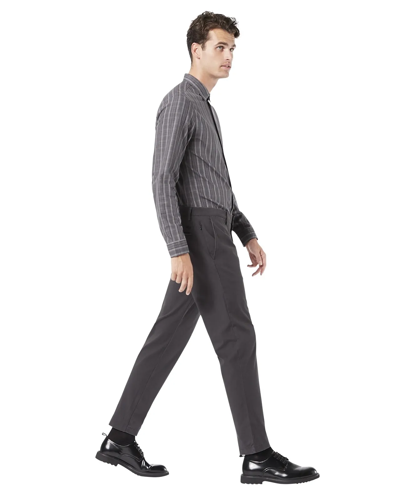 Herren Hose Smart 360 Chino Taper von Dockers in Steelhead