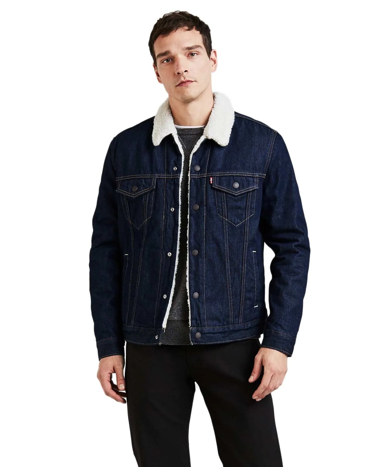 Herren Jacke Sherpa Trucker von Levis in Rockridge