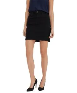 Vero Moda Jeansrock Faith in schwarzem Black Denim