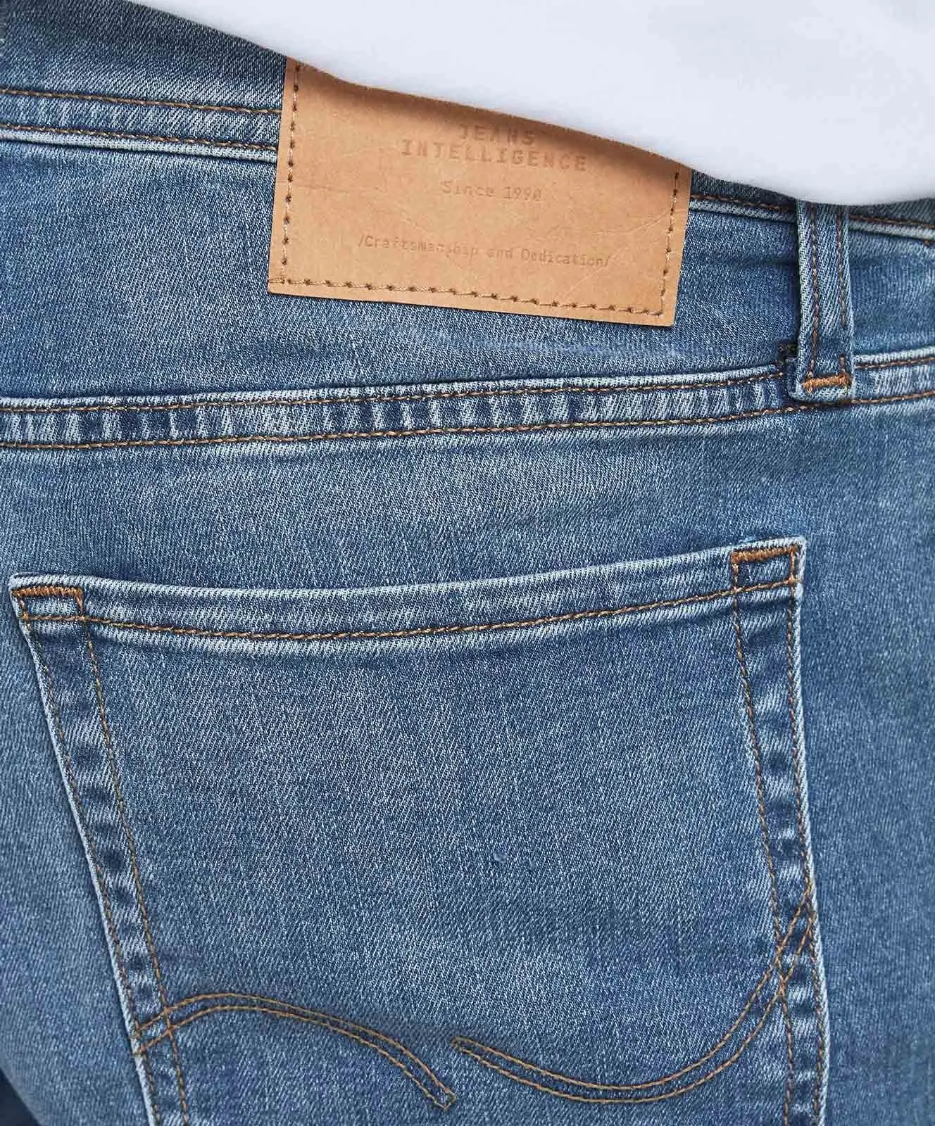 Herren Jeans Tom Orginal von Jack & Jones in Blue Denim