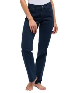Angels Dolly Jeans mit geradem Bein in Dunkelblau