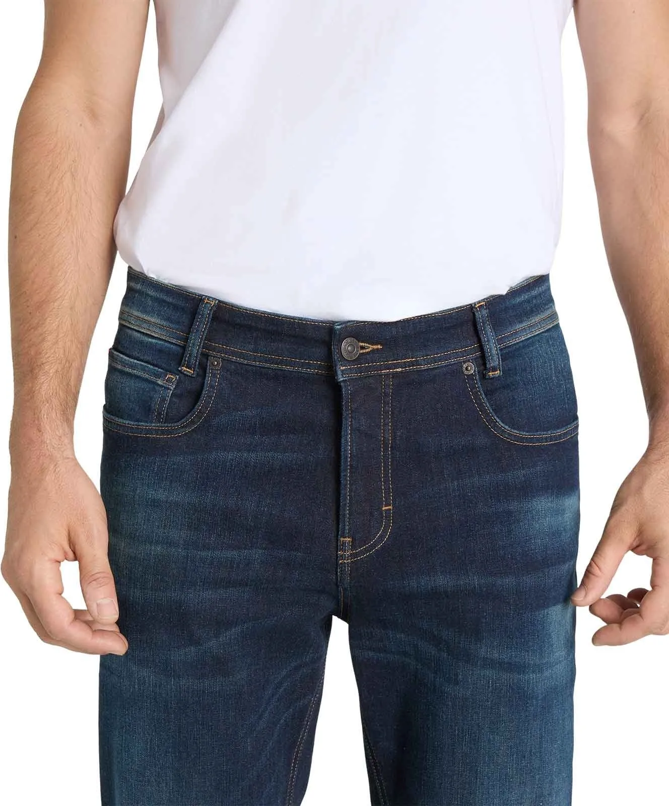 Herren Jeans Rick von MAC in Dark Blue Authentic Wash