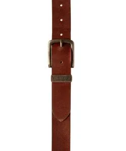 Wrangler Herren Ledergürtel in Cognac