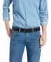 Herren Gürtel Kabelbuckle Belt von Wrangler in Black