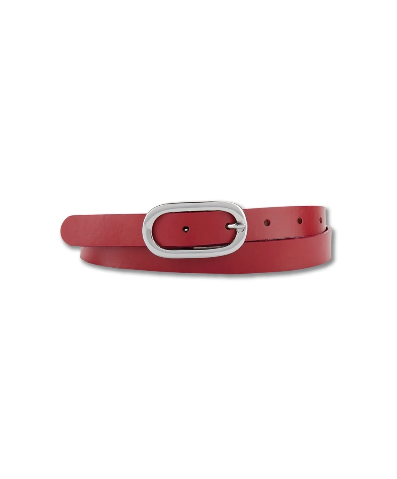 Damen Gürtel 2cm Nappaledergürtel von Bernd Götz in Rot