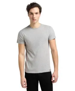 Lee T-Shirt Twin Pack Crew in Grau/Blau im 2er Pack