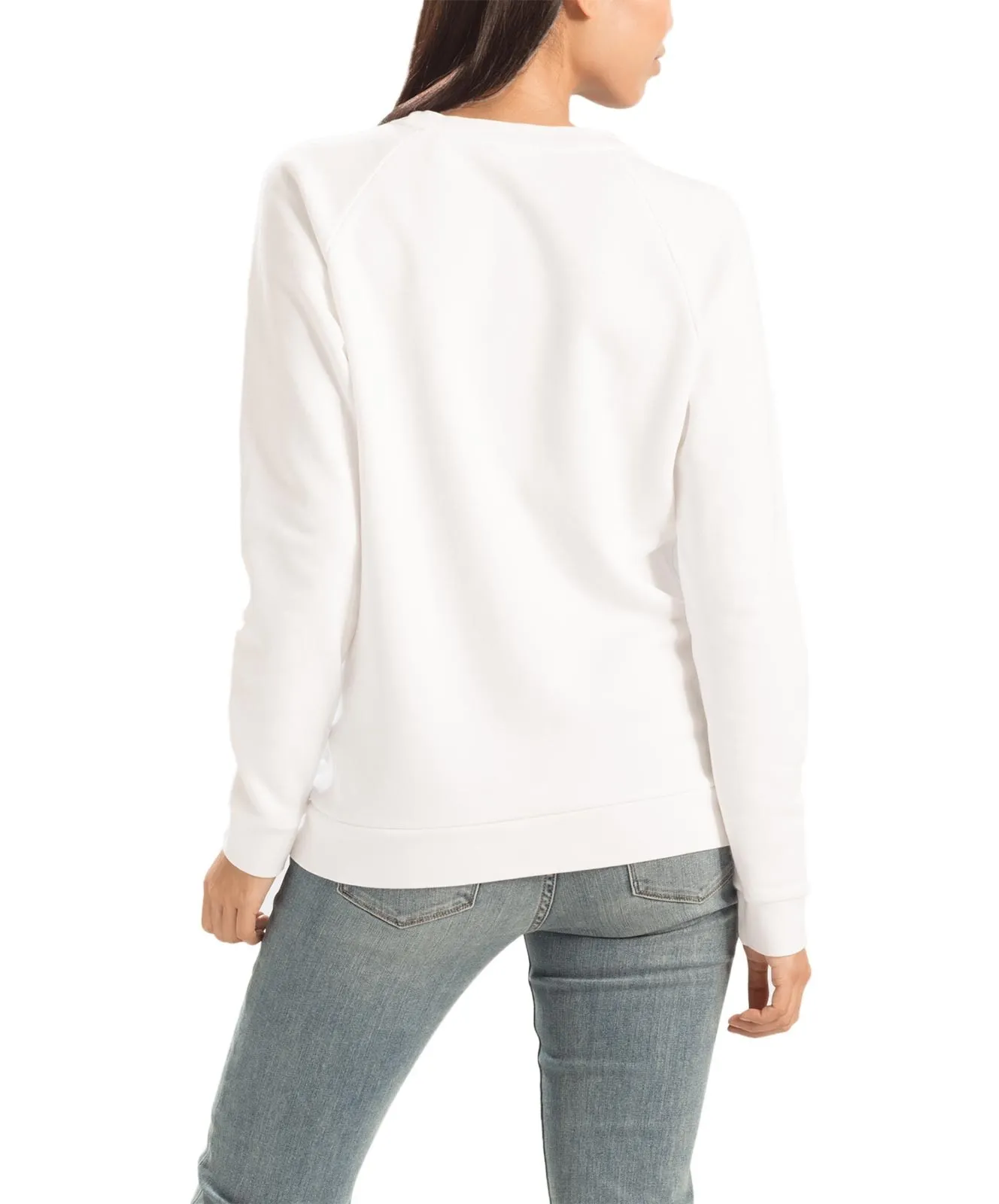 Damen Pullover Relaxed Crewneck  von Levis in White Graphic