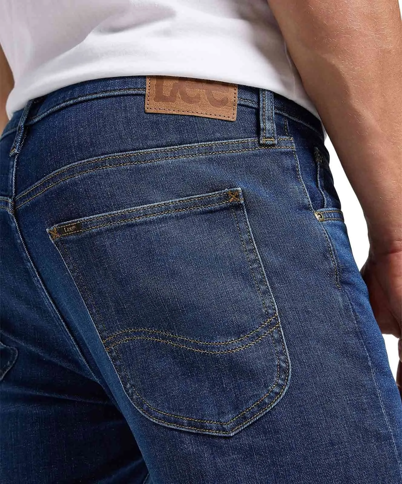 Herren Jeans Luke von Lee in Stoney