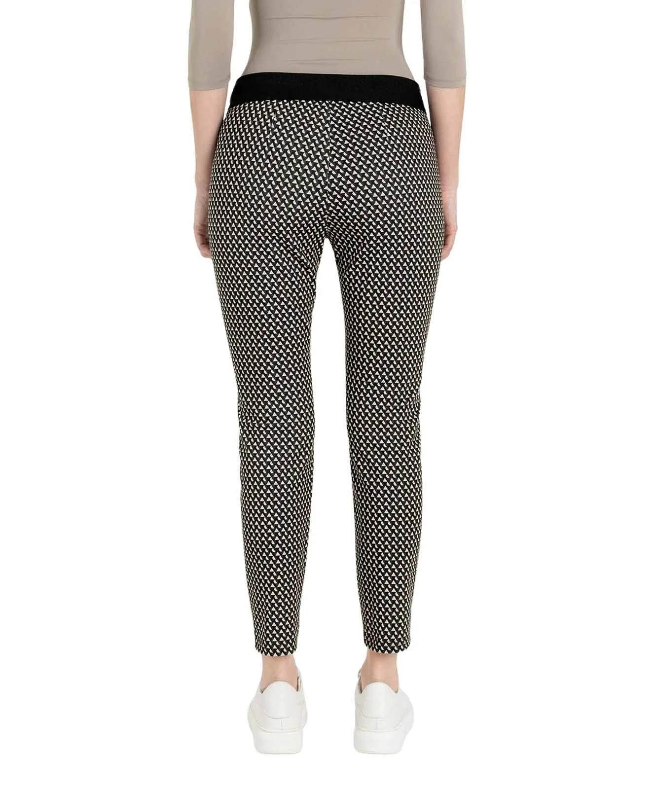 Damen Hose Easy Smart von MAC in Sand Stone Figured