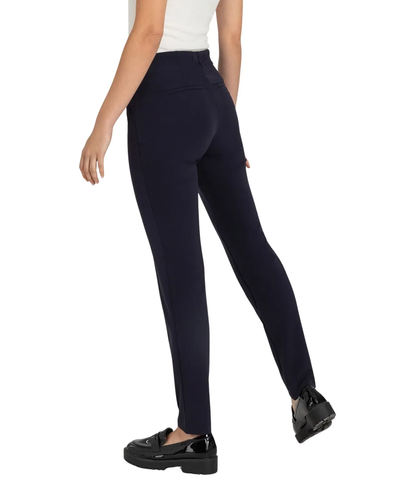 Damen Hose Anna Zip New von MAC in Dark Blue