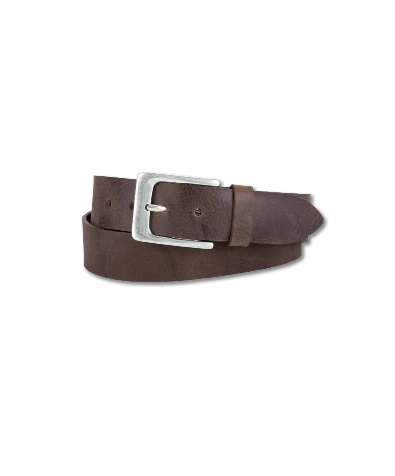 Herren Gürtel 4cm Büffelleder Gürtel von Bernd Götz in Dunkelbraun