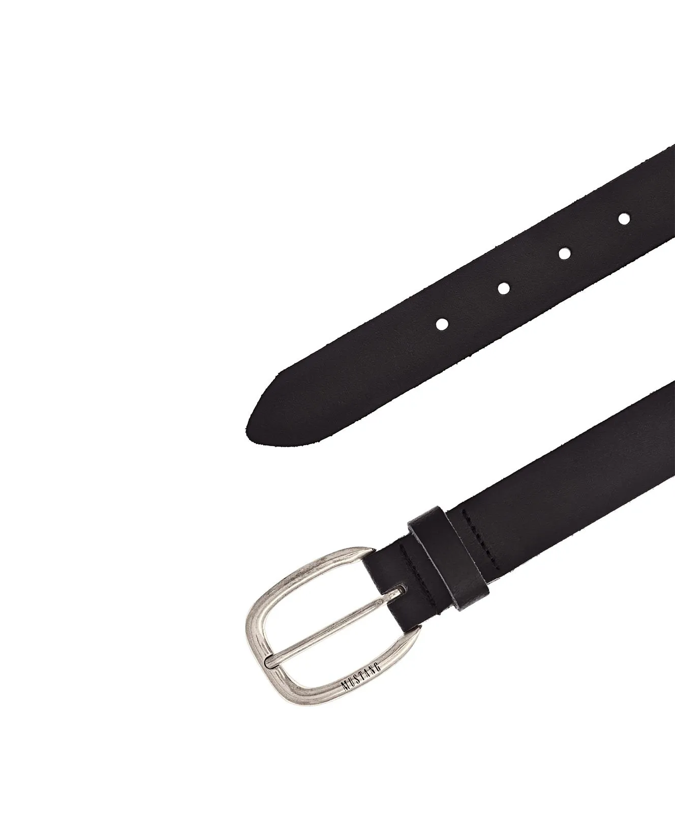 Damen Gürtel 30 mm Gürtel MW3081L14 von Mustang in Black
