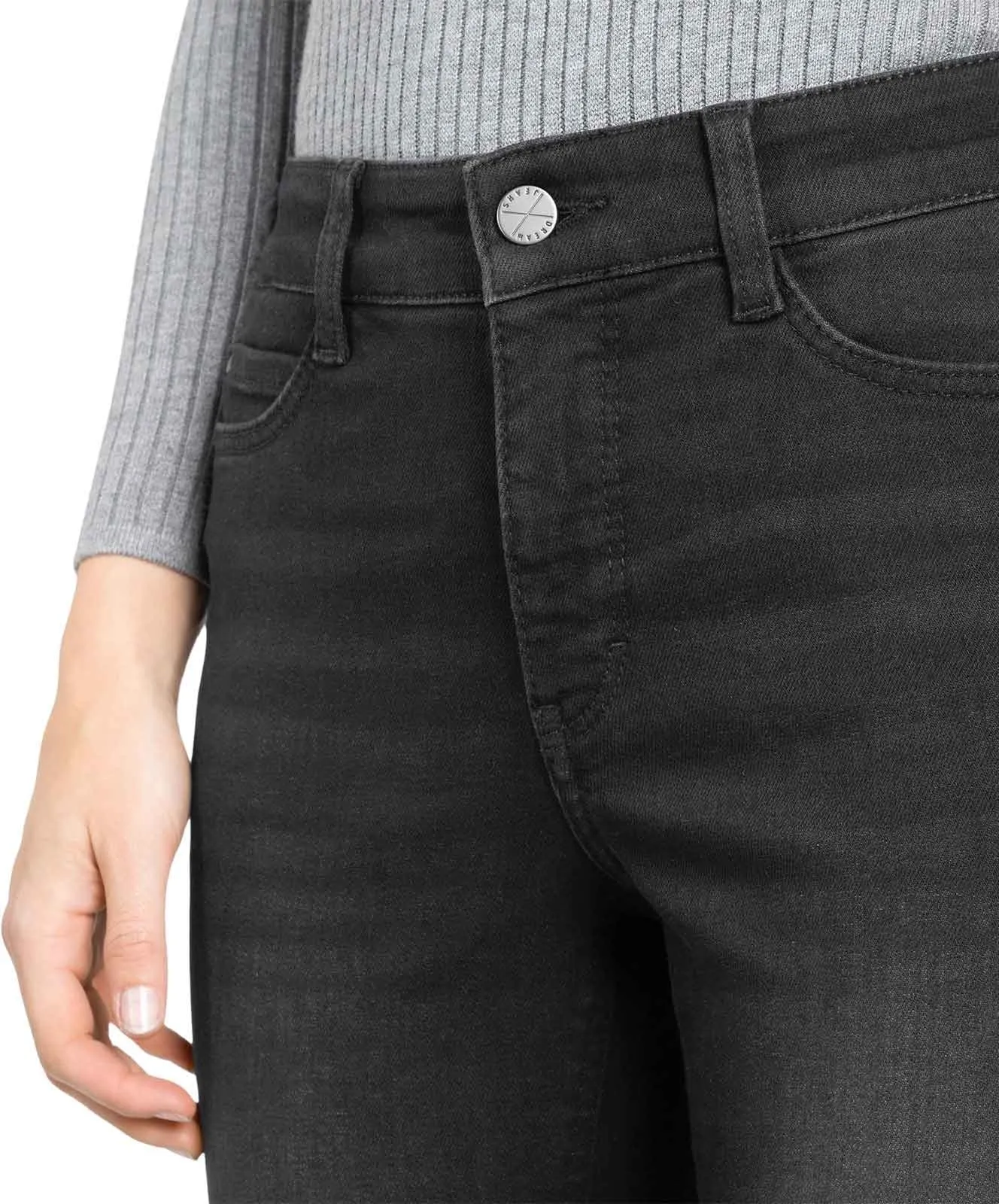 Damen Jeans Dream Boot Authentic von MAC in Black Used Wash