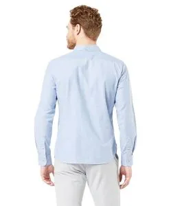 Dockers Hellblaues Oxford Shirt in schmaler Passform 