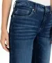 Damen Jeans Straight von MAC in Dark Blue Net Wash