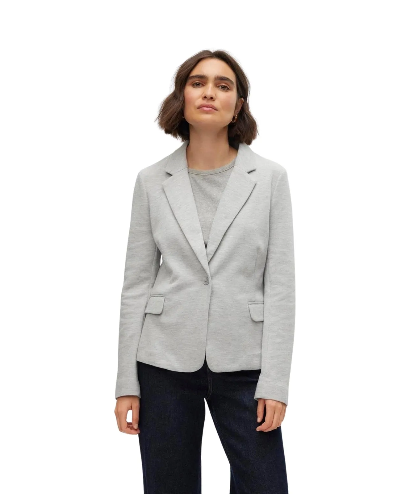 Damen Jacke Julia von Vero Moda in Light Grey Melange