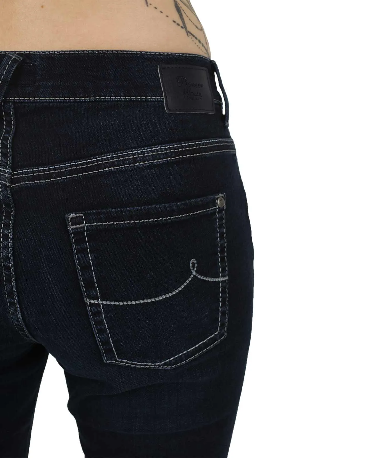 Damen Jeans Sally von Pioneer in Dark Blue