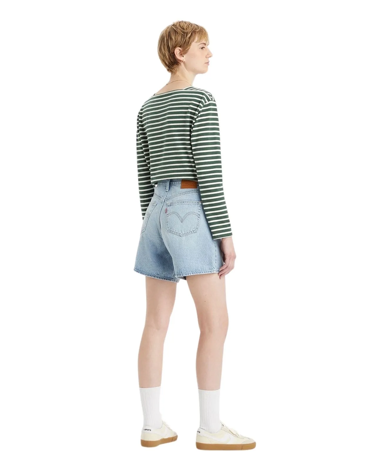 Damen Jeans High Baggy Shorts von Levis in Far And Wide Short